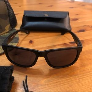 Madson sunglasses w/hard and soft cases.